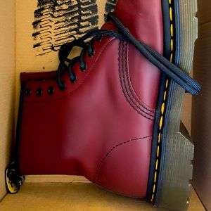 Cherry Red Doc Martens Size 8